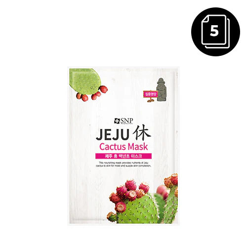 SNP Jeju Rest Cactus Mask
