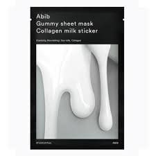 Abib Gummy Sheet Mask Collagen Milk Sticker (10pcs)