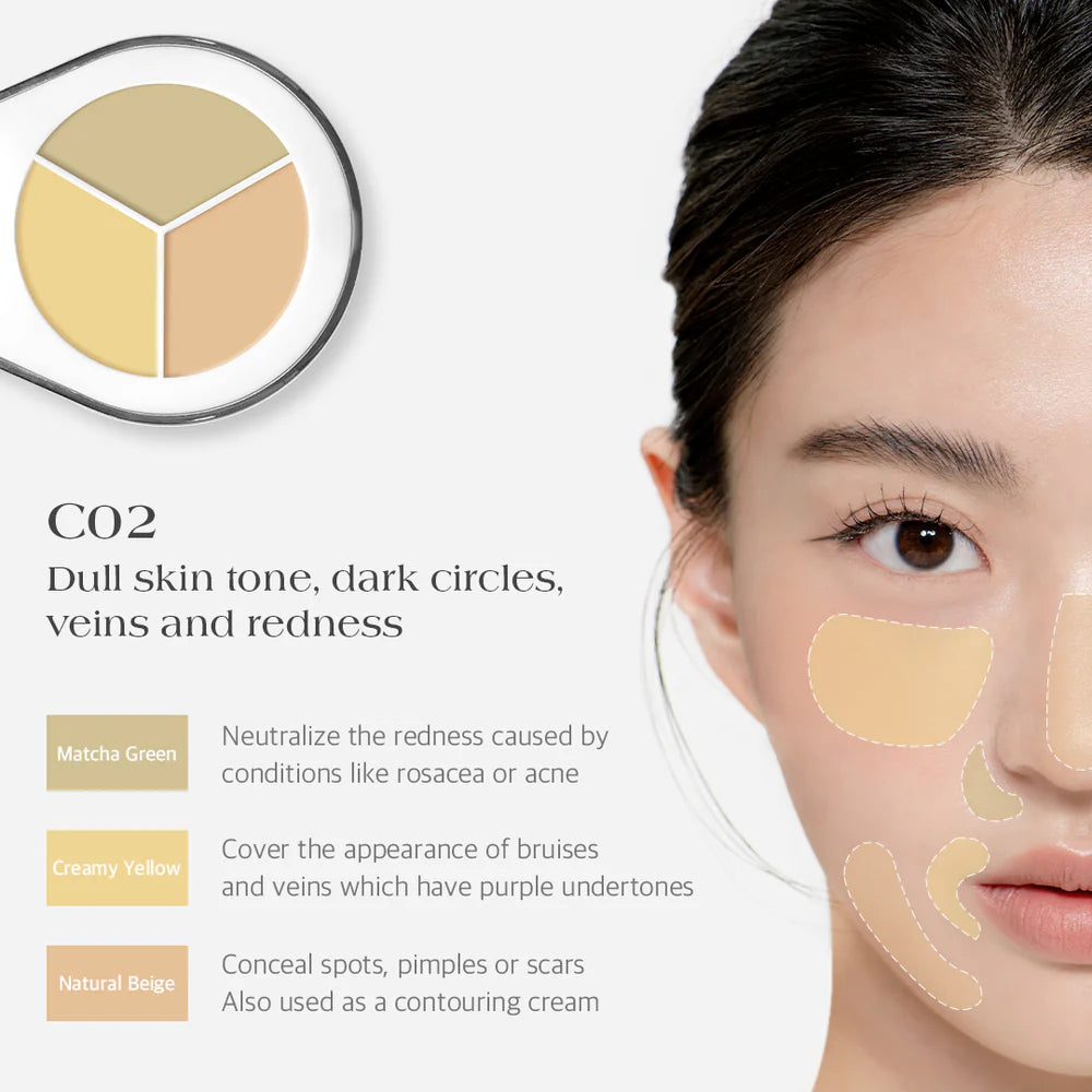 Dear.A Perfect Cover Concealer Palette C02