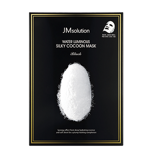 JM SOLUTION Water Luminous Silky Cocoon Mask Black (35ml*10ea)