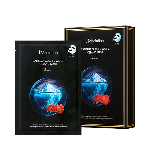 JM SOLUTION Camellia Glacier Water Iceland Mask Snow (30ml*10ea)