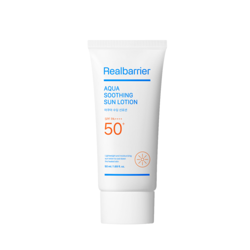 REAL BARRIER Aqua Soothing Sun Lotion Spf50+pa++++50ml