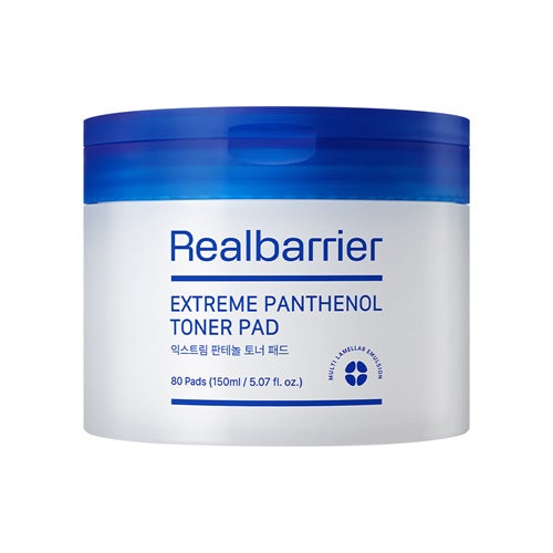 REAL BARRIER Extreme Pathenol Toner Pad (80ea)150ml