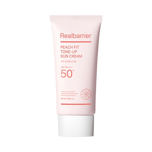 REAL BARRIER Peach Fit Tone-up Sun Cream 50ml Spf 50+ Pa++++ 50ml