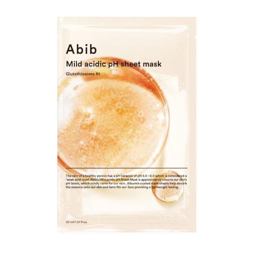 Abib Mild acidic pH sheet Glutathiosome fit (10pcs)