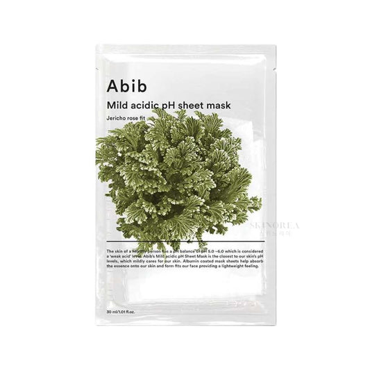 Abib Mild acidic pH sheet mask  Jericho rose fit (10pcs)